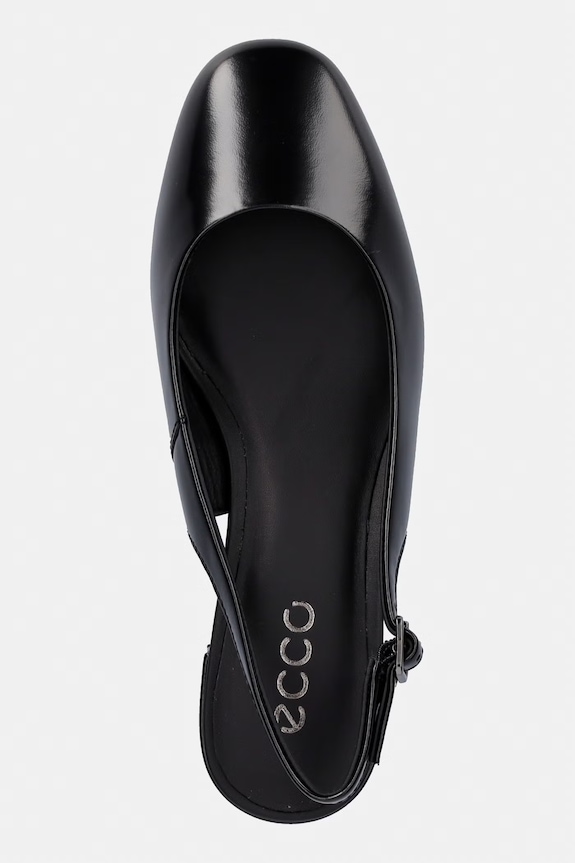 Ecco pantofi de piele Livia 35 negru 250623.04001