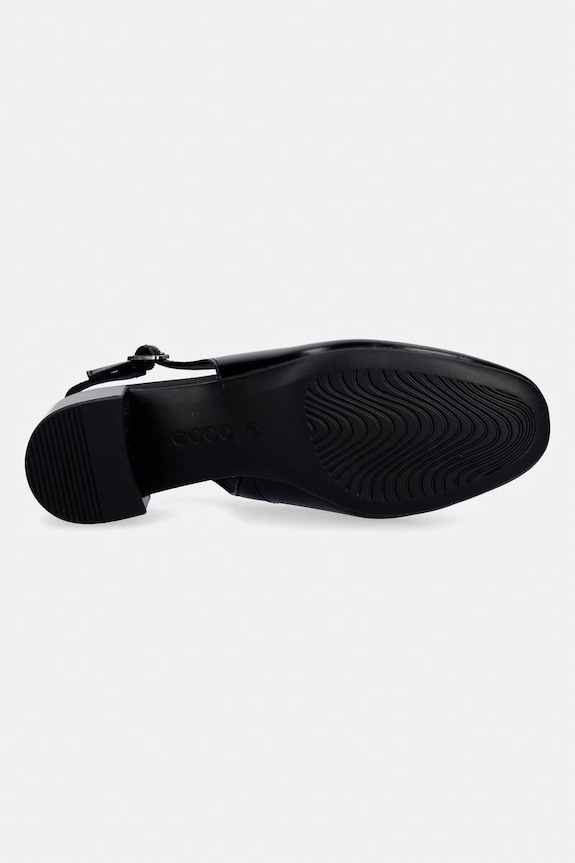 Ecco pantofi de piele Livia 35 250623.04001 negru