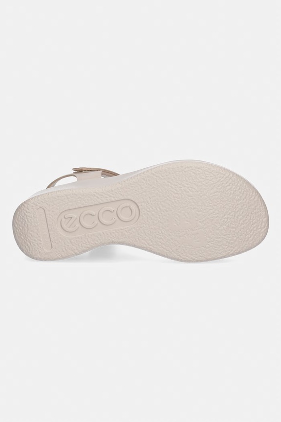 Ecco sandale de piele Flowt Wedge LX W 273303.59113 bej