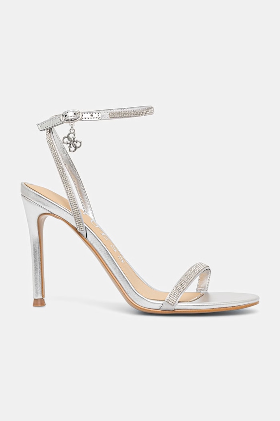 Сандалии Guess CHARMER FLJCHR.SAT03.SILVE серебрянный SS26