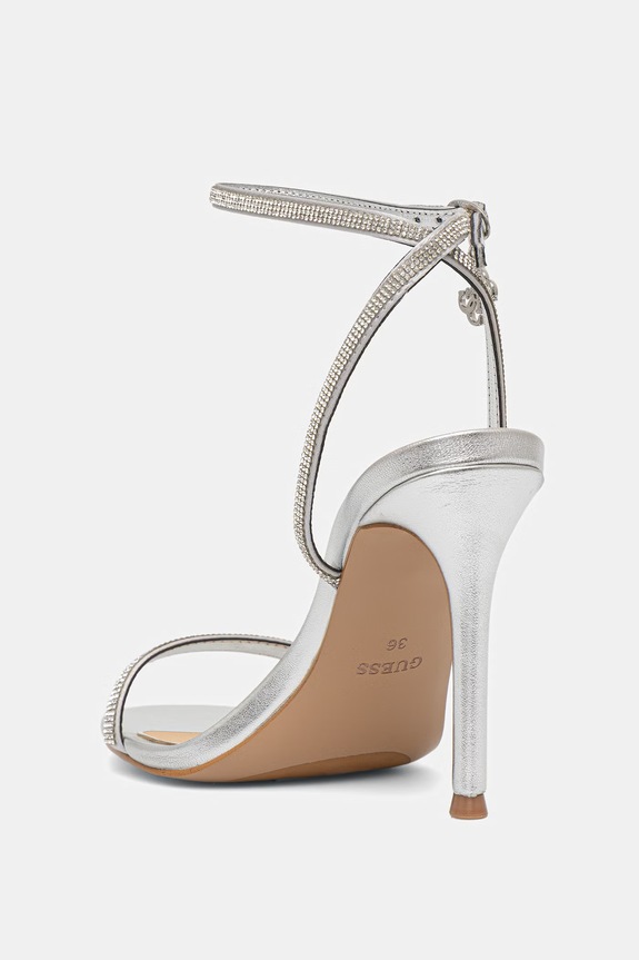 Обувь Сандалии Guess CHARMER FLJCHR.SAT03.SILVE серебрянный