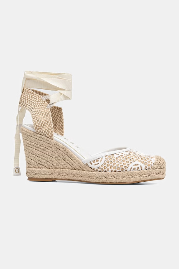 Guess espadrille-ek női CHEYIN FLJCHY.FAL04.WHINA fehér SS26