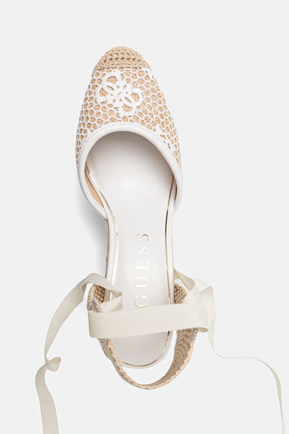 Guess espadrille-ek női CHEYIN fehér FLJCHY.FAL04.WHINA