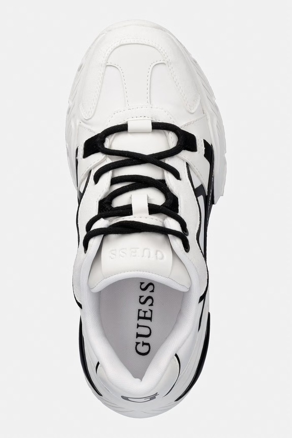 Tenisice Guess CARRLI6 bijela FLJCR6.ELE12.WHBLK