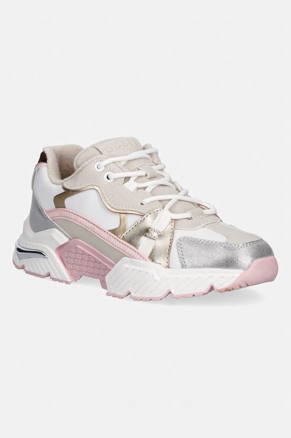 Sneakers Guess CARRLI7 συνθετικό πολύχρωμο FLJCR7.LEL12.PINK