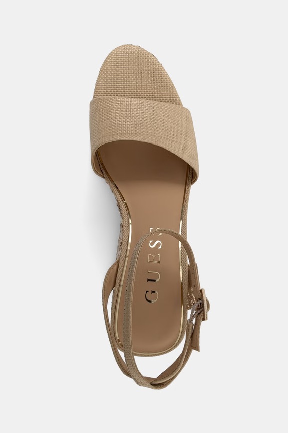 Guess sandali EVERLY beige FLJERL.ELE04.NATU