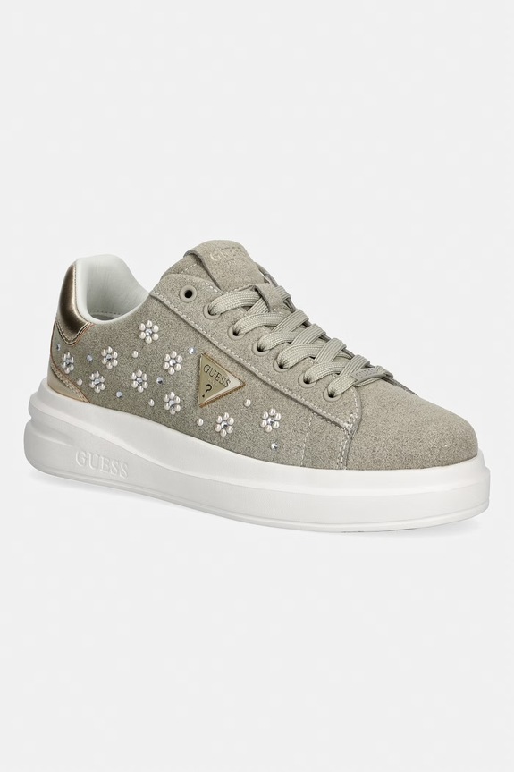 Guess ELBINA12 sneakersy damskie beżowy FLJE12.FAB12.TAUPE
