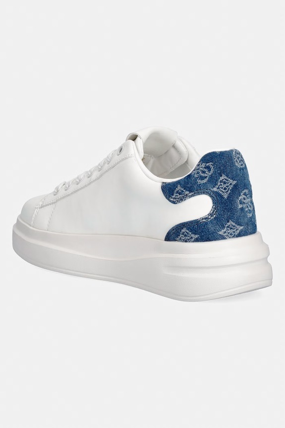 Obuća Tenisice Guess ELBINA14 FLJE14.LEA12.WHIDE bijela