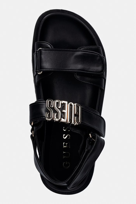 Sandály Guess FABELIS černá FLJFBL.ELE03.BLACK