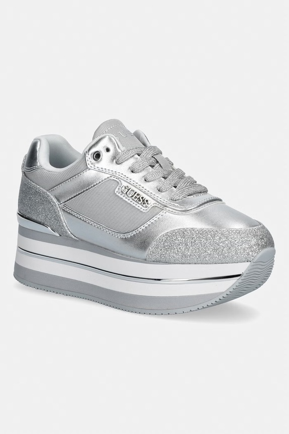 Guess HANSIN3 sneakers pentru femei argintiu FLJHN3.LEL12.SILVE