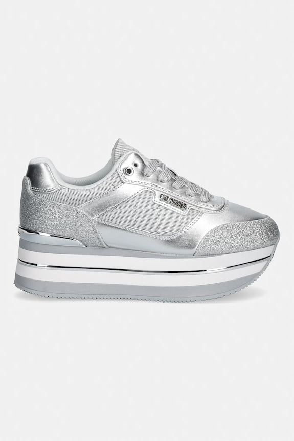 Guess HANSIN3 sneakers pentru femei FLJHN3.LEL12.SILVE argintiu SS26