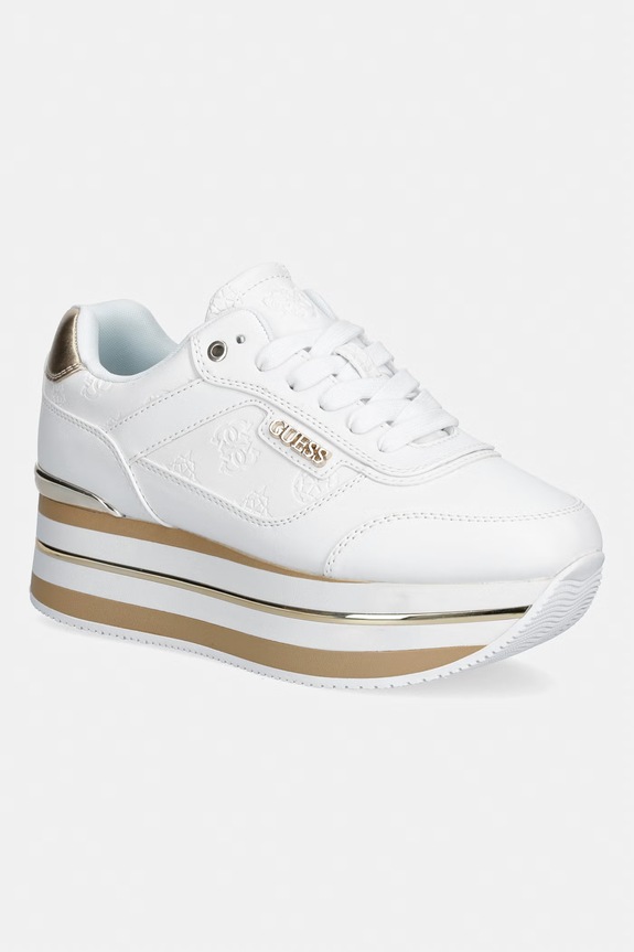 Guess HANSIN4 sneakers da donna bianco FLJHN4.ELE12.WHIPL