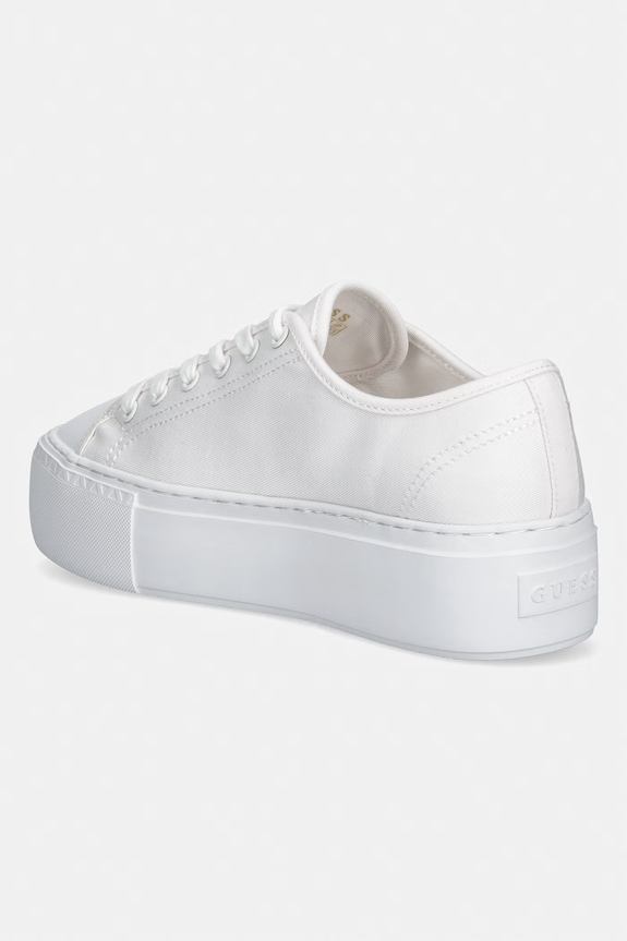 Obuća Tenisice Guess JOEZI3 FLJJZ3.FAB12.WHITE bijela