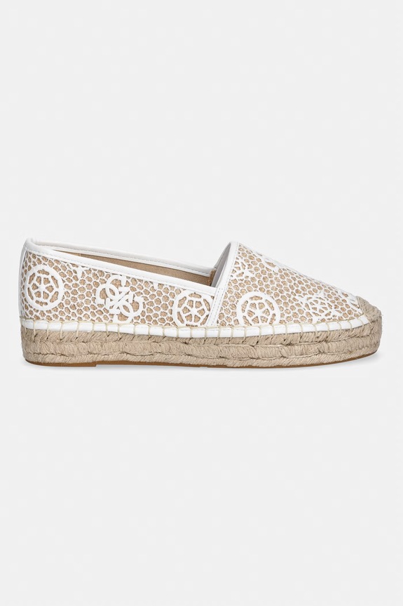 Espadrilky Guess JOELYNN FLJOEN.FAL14.WHINA biela SS26
