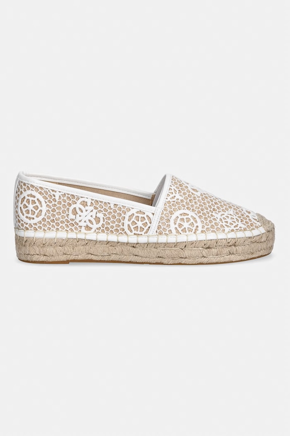 Espadrilky Guess JOELYNN FLJOEN.FAL14.WHINA biela SS26