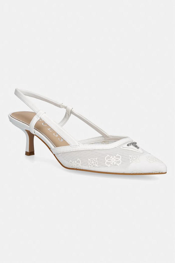 Guess tacchi a spillo YANNO bianco FLJYNO.FAB05.WHITE