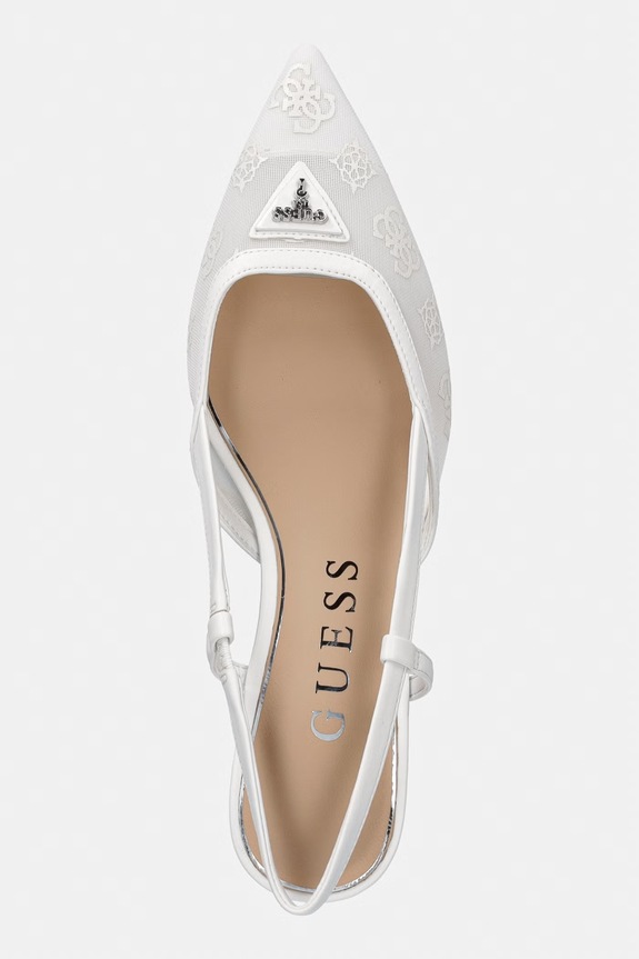 Guess tacchi a spillo YANNO bianco FLJYNO.FAB05.WHITE