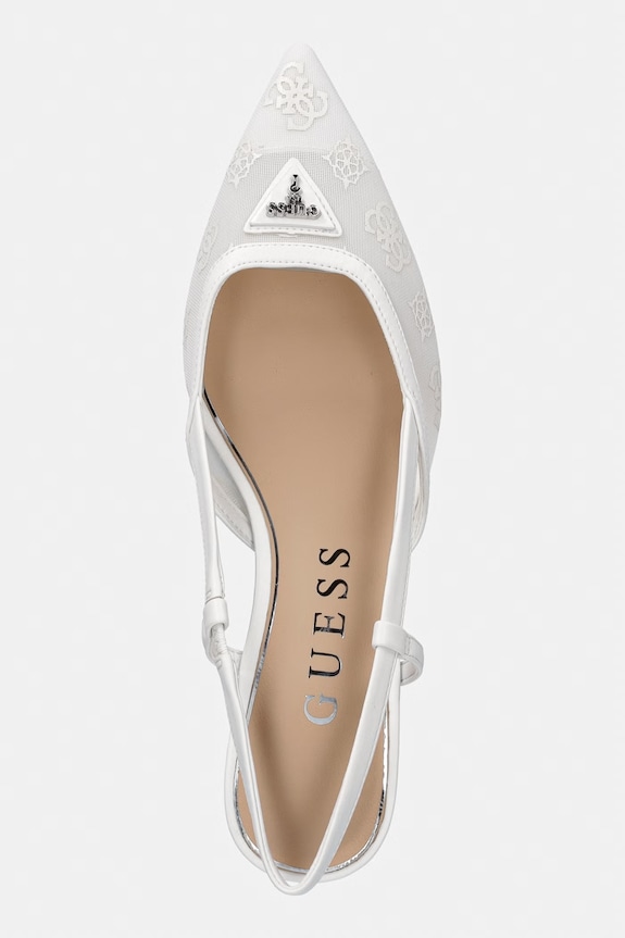 Guess tacchi a spillo YANNO bianco FLJYNO.FAB05.WHITE
