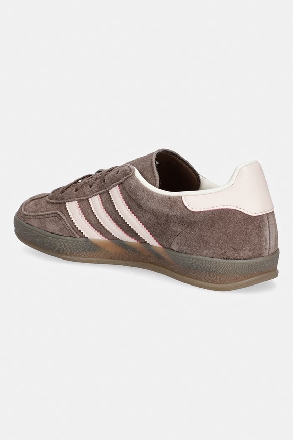 Scarpe adidas Originals Gazelle Indoor sneakers da donna in scamoscio JR2431 marrone