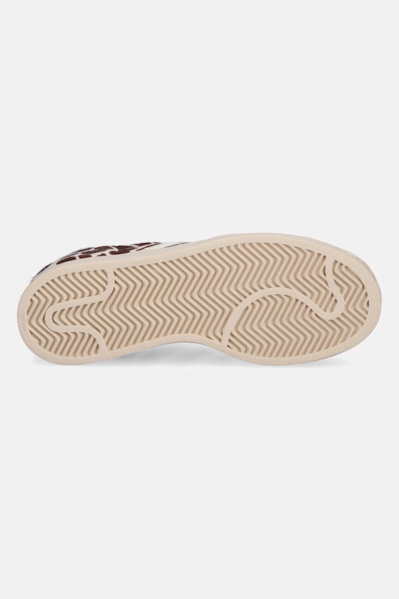adidas Originals Superstar II sneakers da donna in pelle KH9031 marrone