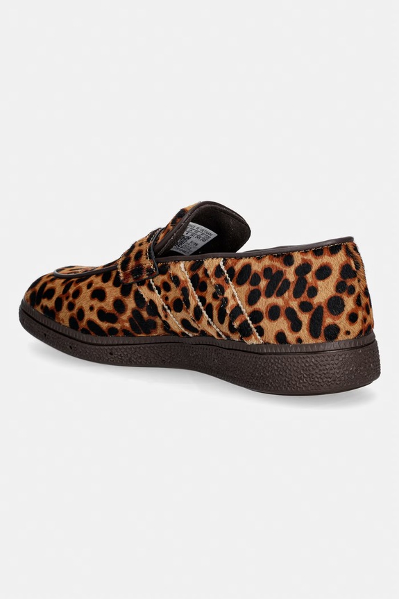 Obutev adidas Originals mokasini ženski usnjeni Handball Spezial Loafer KJ2526 rjava