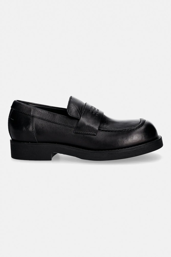 Kožené mokasíny MM6 Maison Margiela S59WR0098.P7431.T8013 černá SS26