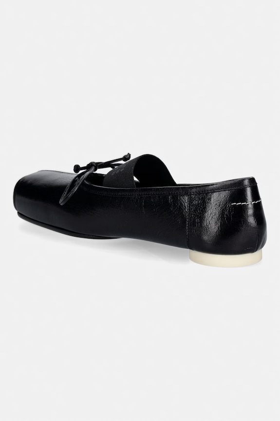 Shoes MM6 Maison Margiela Ballerinas leather S59WZ0103.P7561.T8013 black