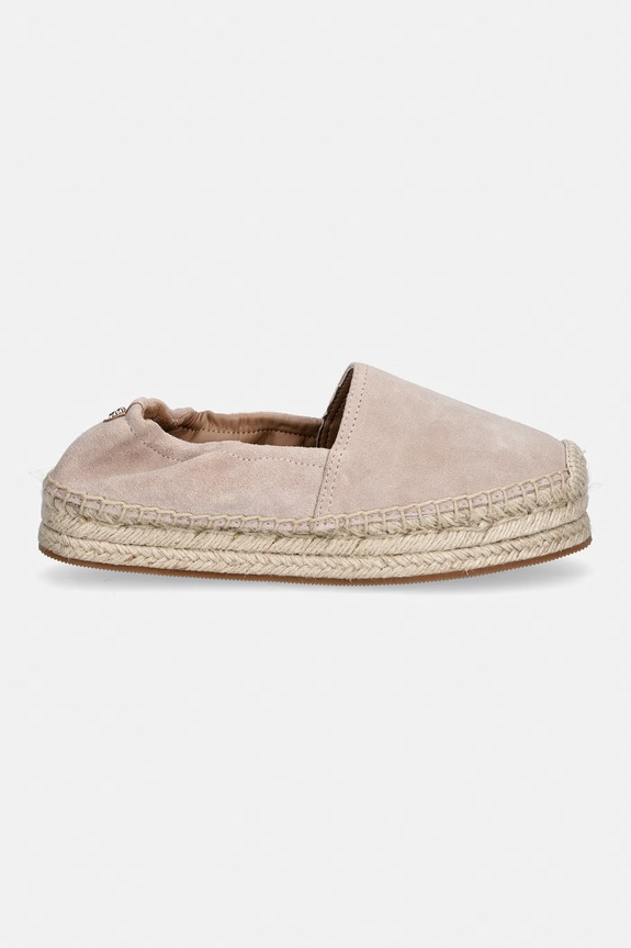 BOSS espadrille da donna in scamoscio Madeira 50563438.643 beige SS26