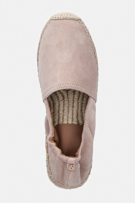 BOSS espadrille da donna in scamoscio Madeira beige 50563438.643