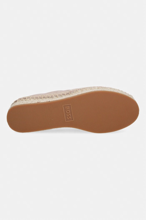 BOSS espadrille da donna in scamoscio Madeira 50563438.643 beige