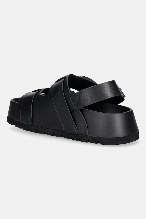 Încălțăminte Buffalo sandale cu platformă pentru femei Jane Athena Buckle 1602318 negru