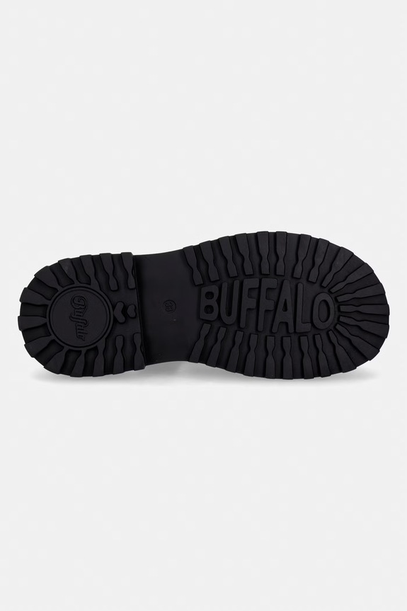 Buffalo sandále na platforme dámske Pluto Fisher 1602334 čierna