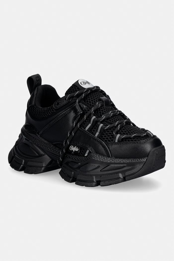 Buffalo Saturn Lace sneakersy damskie czarny 1636350
