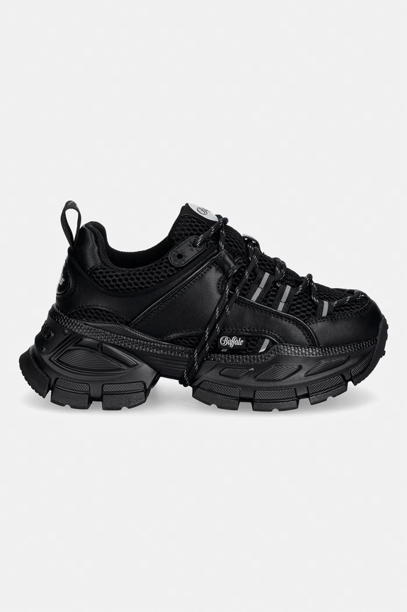 Buffalo Saturn Lace sneakersy damskie 1636350 czarny SS26