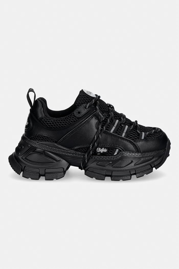 Buffalo Saturn Lace sneakersy damskie 1636350 czarny SS26