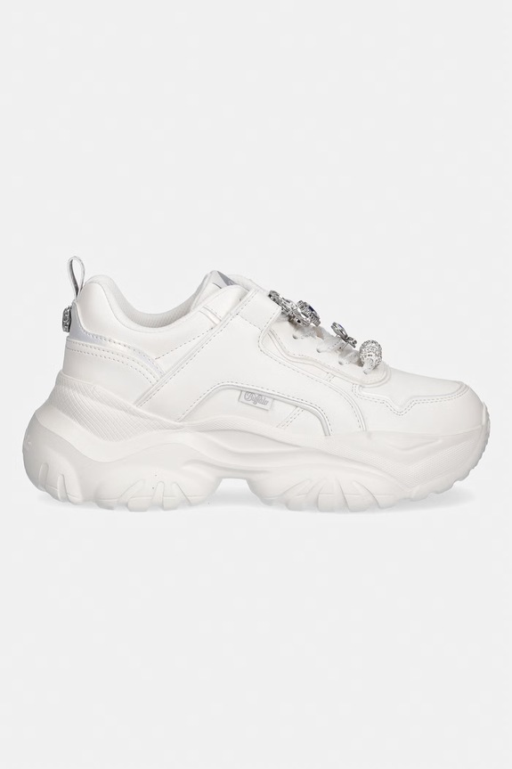 Buffalo Bliss Ice Glam sneakersy damskie 1636674 biały SS26