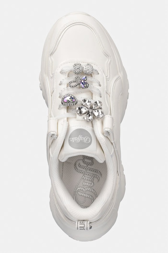 Buffalo Bliss Ice Glam sneakersy damskie biały 1636674