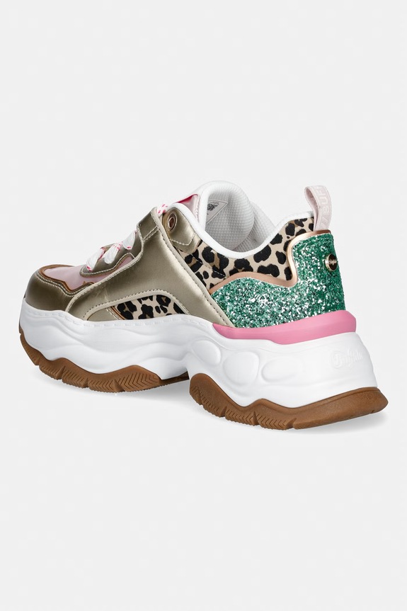 Obuwie Buffalo Jump One sneakersy 1636703 złoty