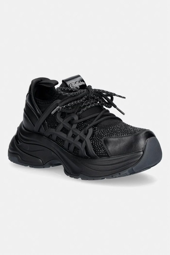 Buffalo Senta Glam sneakers pentru femei negru 1636711