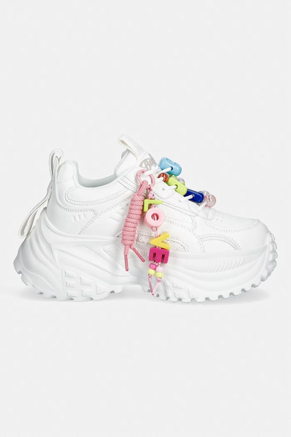 Buffalo Turbo Fun sneakers pentru femei 1636743 alb SS26
