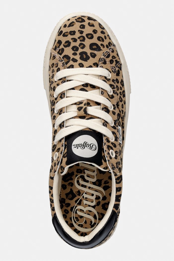 Buffalo Paired sneakersy damskie brązowy 1636730