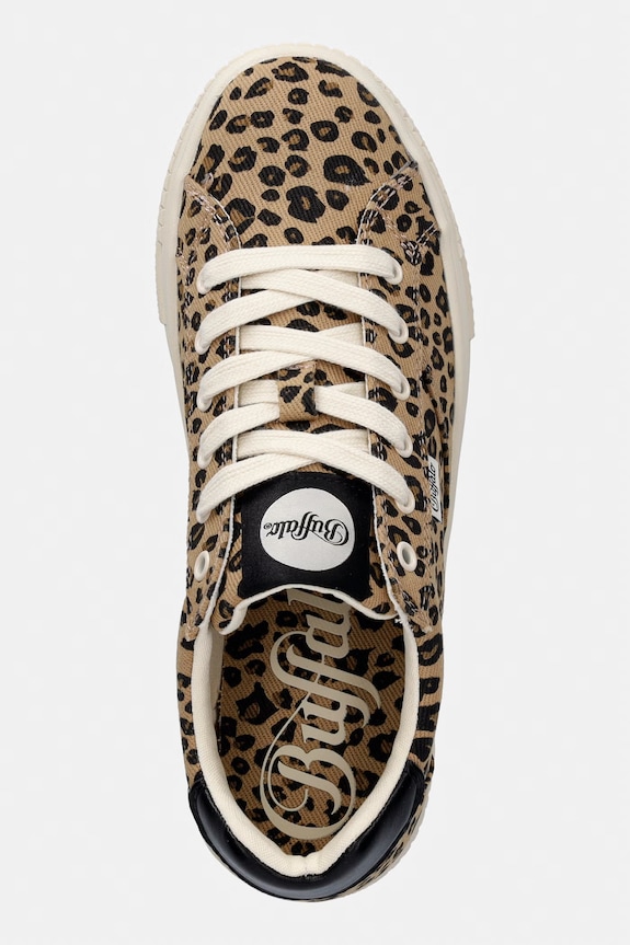 Buffalo Paired sneakersy damskie brązowy 1636730