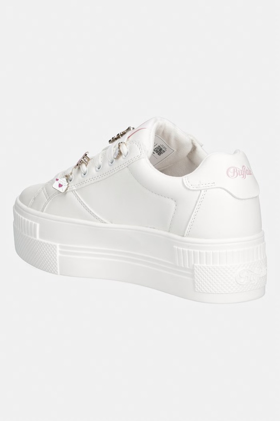 Încălțăminte Buffalo Paired Charms 2.0 sneakers pentru femei 1636731 alb