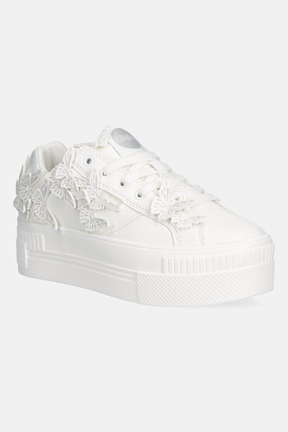 Buffalo Paired Butterfly sneakers pentru femei alb 1636733