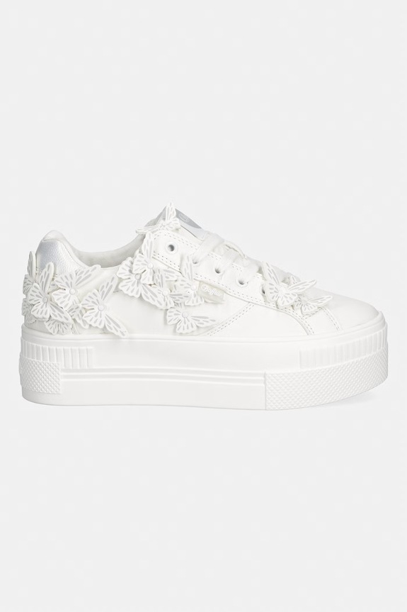 Buffalo Paired Butterfly sneakers pentru femei 1636733 alb SS26