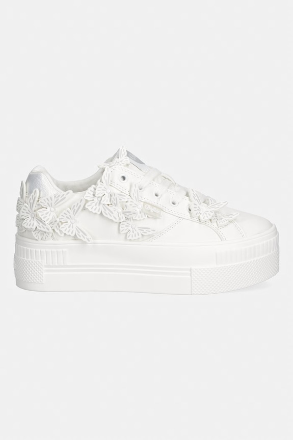 Buffalo Paired Butterfly sneakers pentru femei 1636733 alb SS26