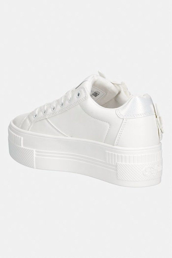 Încălțăminte Buffalo Paired Butterfly sneakers pentru femei 1636733 alb