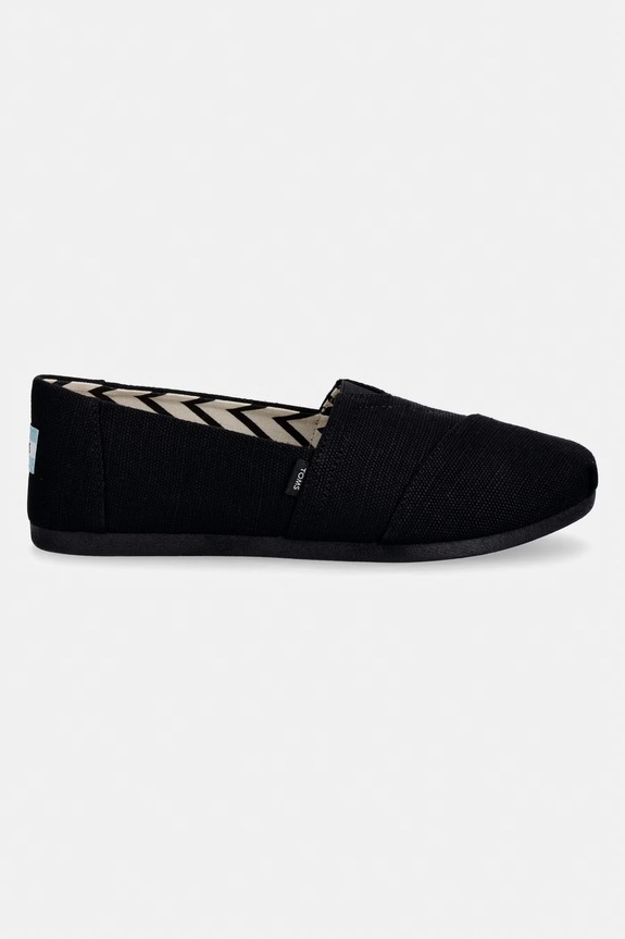 Toms espadryle damskie ALPARGATA CLASSIC 10020784 czarny SS26
