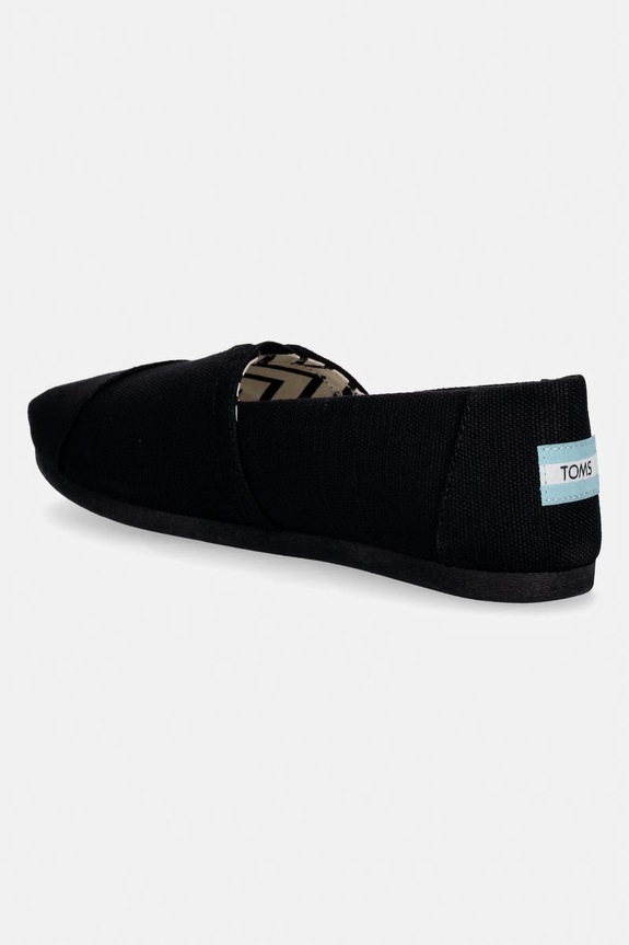 Obuwie Toms espadryle damskie ALPARGATA CLASSIC 10020784 czarny
