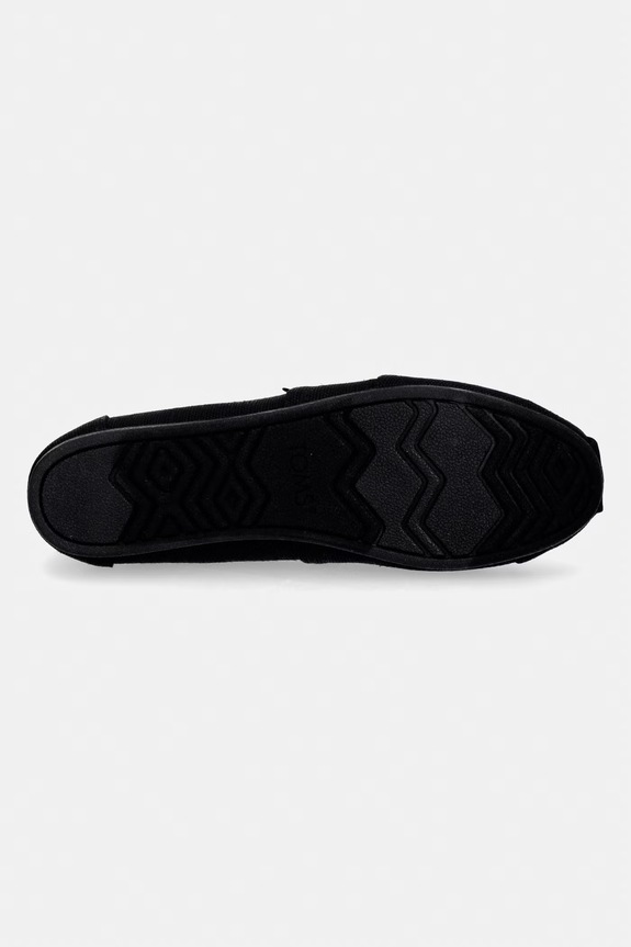 Toms espadryle damskie ALPARGATA CLASSIC 10020784 czarny